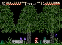 Screenshot of Adventures of Captain Comic, The (Color Dreams)