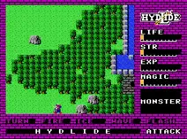 Screenshot of Hydlide (U)