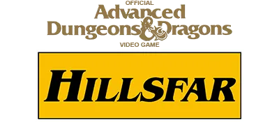 Logo of Advanced Dungeons & Dragons - Hillsfar