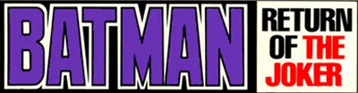 Logo of Batman Return of the Joker