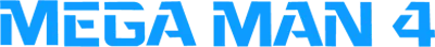 Logo of Megaman IV
