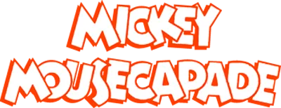 Logo of Mickey Mousecapade