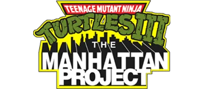 Logo of Teenage Mutant Ninja Turtles III - The Manhattan Project