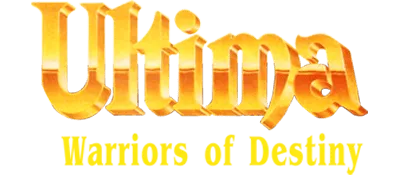 Logo of Ultima - Warriors of Destiny