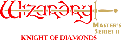 Logo of Wizardry - The Knight of Diamonds