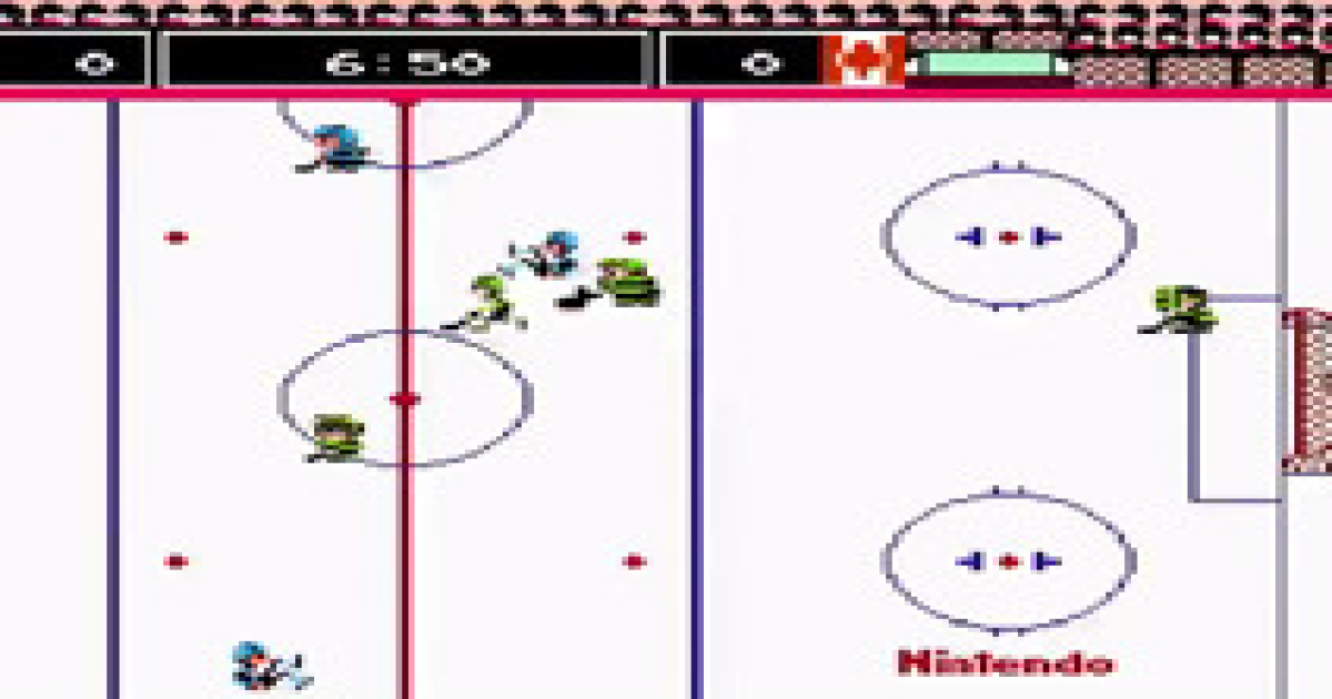Ice Hockey - Nintendo Emulator
