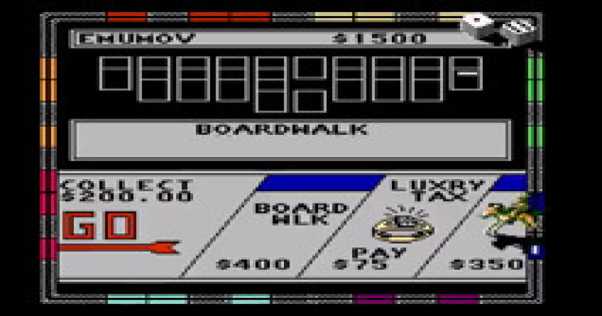 Monopoly - Nintendo Emulator